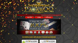 
                            1. PasarQQ | Daftar, Login, dan Download PasarQQ Disini !