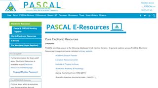 
                            8. Pascal & DISCUS Working Together - Electronic Resources - PASCAL ...