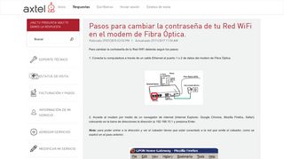 
                            8. Pasos para cambiar la contraseña de tu Red WiFi en el modem de ...