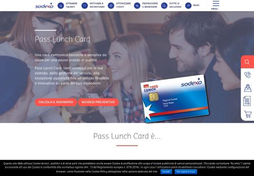 
                            11. Pass Lunch Card Sodexo - buono pasto elettronico per aziende