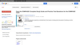 
                            11. Pass the COMPASS! Complete Study Guide and Practice Test Questions ...