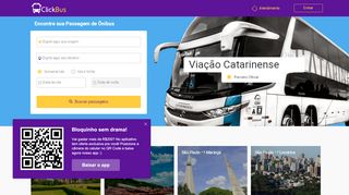 
                            5. Passagem de ônibus Viação Catarinense | Clickbus