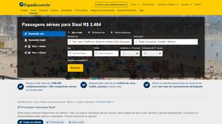 
                            6. Passagens para Sisal R$ 2.587 em 2019 | Expedia.com.br