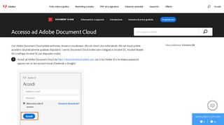 
                            4. Passaggi per accedere ad Adobe Document Cloud - Adobe Help Center