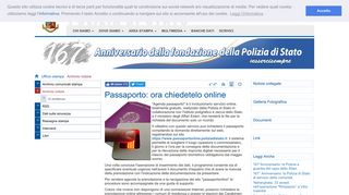 
                            6. Passaporto: ora chiedetelo online - Polizia