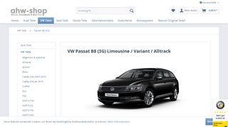 
                            12. Passat B8 (3G) | VW Teile | ahw-shop - VW AUDI Original Ersatzteile ...