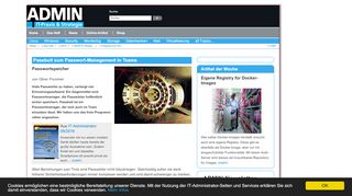 
                            3. Passbolt zum Passwort-Management in Teams » ADMIN-Magazin