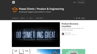 
                            6. Passei Direto Product and Engineering – Medium