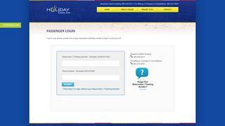 
                            1. passenger login - GoHolidayCruiseLine.com