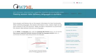 
                            4. Passing session data between languages in domains - WPML