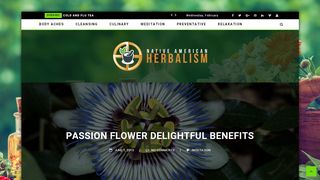 
                            7. Passion Flower Delightful Benefits | Native American Herbalism