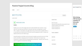 
                            9. Passive Paypal Income Blog