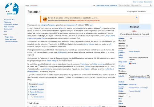 
                            11. Passman — Wikimonde Plus