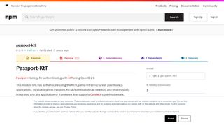 
                            13. passport-ktt - npm