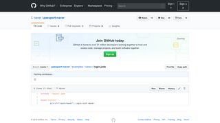 
                            6. passport-naver/login.jade at master · naver/passport-naver · GitHub