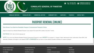 
                            5. Passport Renewal (online) | Consulate General Of Pakistan