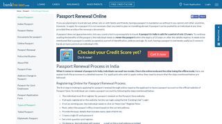
                            10. Passport Renewal - Process to Renew Passport Online in India