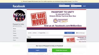 
                            9. Passport to Unity - Home | Facebook