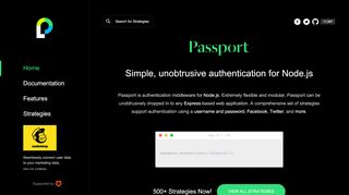 
                            2. Passport.js