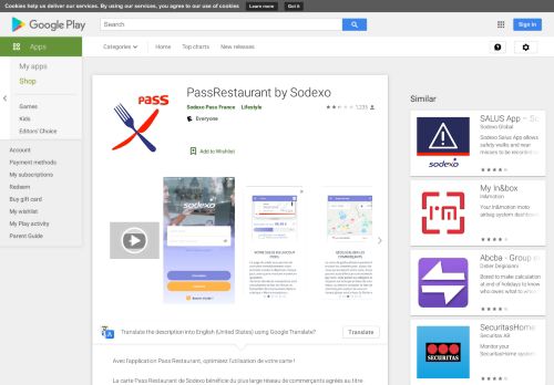 
                            1. PassRestaurant by Sodexo – Applications sur Google Play