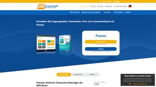 
                            10. Passta - ASCOMP: Windows Software für Backup, Synchronisation ...