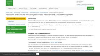 
                            11. Password and Account Management - Passwords ... - Hoover Library