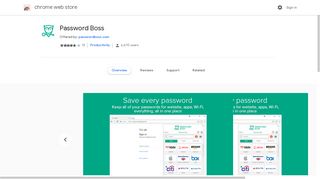 
                            11. Password Boss - Google Chrome