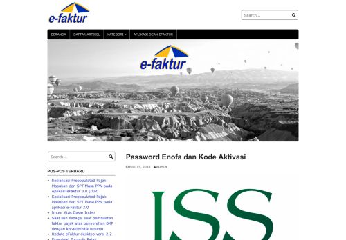 
                            4. Password Enofa dan Kode Aktivasi – e-Faktur Pajak