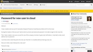 
                            4. Password for new user in cloud | Symantec Connect Community