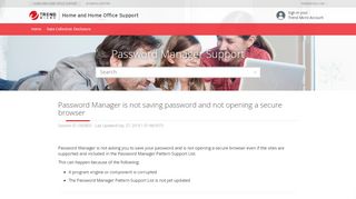 
                            13. Password Manager Support - Home and Home Office ...