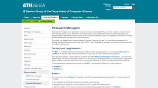 
                            10. Password Managers – IT Service Group of the Department of ...