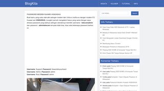 
                            10. Password Modem Huawei HG8245H/A - BlogKita