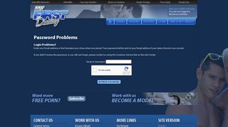 
                            2. Password Problems - MyFirstDaddy.com