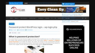 
                            5. Password protect WordPress login - wp-login.php - Crybit.com