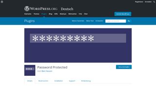 
                            12. Password Protected | WordPress.org