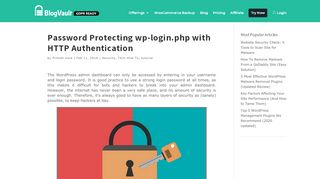 
                            11. Password Protecting wp-login.php with HTTP Authentication ...