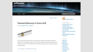 
                            10. Password Recovery in Cisco UCS | JeffSaidSo