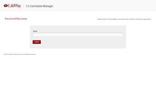 
                            4. Password Recovery - MyCurriculum Manager - LifeWay