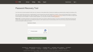 
                            12. Password Recovery Tool | My Dyn Account