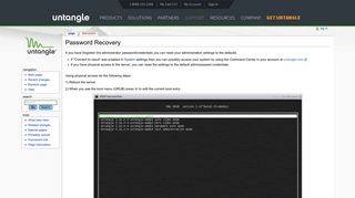 
                            3. Password Recovery - UntangleWiki