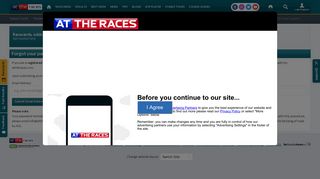 
                            4. Password Reset | At The Races