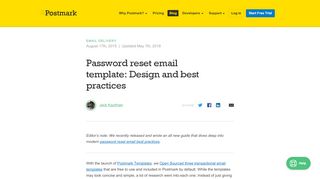 
                            3. Password reset email template: Design and best practices | ...