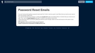 
                            7. Password Reset Emails | Tumblr