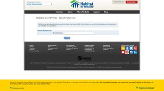 
                            5. Password Reset -- Habitat for Humanity Int'l