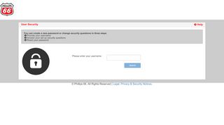 
                            5. Password Reset - Phillips 66