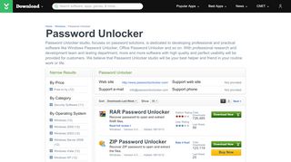 
                            8. Password Unlocker - Download.com
