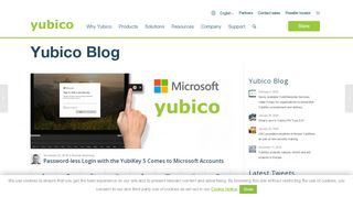 
                            10. Passwordless Login with the YubiKey 5 Comes to Microsoft ... - Yubico