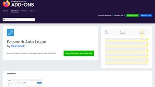 
                            4. Passwork Auto Logon – Get this Extension for ? Firefox (en-US)