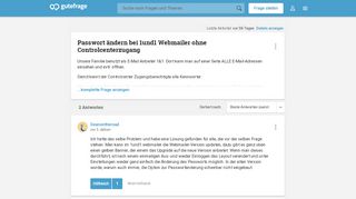
                            7. Passwort ändern bei 1und1 Webmailer ohne Controlcenterzugang ...