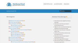 
                            4. Passwort ändern - Hamburg-Cloud.de FAQ